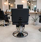 Sillón Barbería Profesional Reclinable Negro Sevilla - Miniatura 5