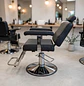 Sillón Barbería Profesional Reclinable Negro Sevilla - Miniatura 3