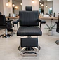 Sillón Barbería Profesional Reclinable Negro Sevilla - Miniatura 4