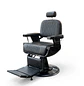 Sillón Barbería Negro Profesional Hidráulico Reclinable - Miniatura 7