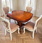 Comedor Extensible Ovalado Royal y 4 Sillas de Madera Roble Americano - Miniatura 22