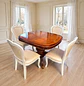 Comedor Extensible Ovalado Royal y 4 Sillas de Madera Roble Americano - Miniatura 40