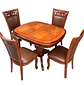 Comedor Extensible Ovalado Royal y 4 Sillas de Madera Roble Americano - Miniatura 29