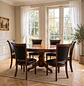 Comedor Extensible Imperial de 6 Puesto en Roble Americano - Miniatura 10