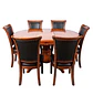 Comedor Extensible Imperial de 6 Puesto en Roble Americano - Miniatura 11
