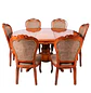 Comedor Extensible Imperial de 6 Puesto en Roble Americano - Miniatura 20
