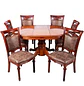 Comedor Extensible Imperial de 6 Puesto en Roble Americano - Miniatura 32