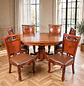 Comedor Extensible Imperial de 6 Puesto en Roble Americano - Miniatura 43