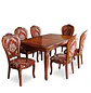 Comedor Rectangular Extensible de Madera 6 a 8 Sillas Tapizadas - Miniatura 17