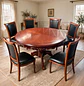 Comedor Redondo de 6 Sillas en Madera de Roble Americano - Miniatura 7