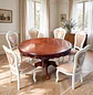 Comedor Redondo de 6 Sillas en Madera de Roble Americano - Miniatura 19