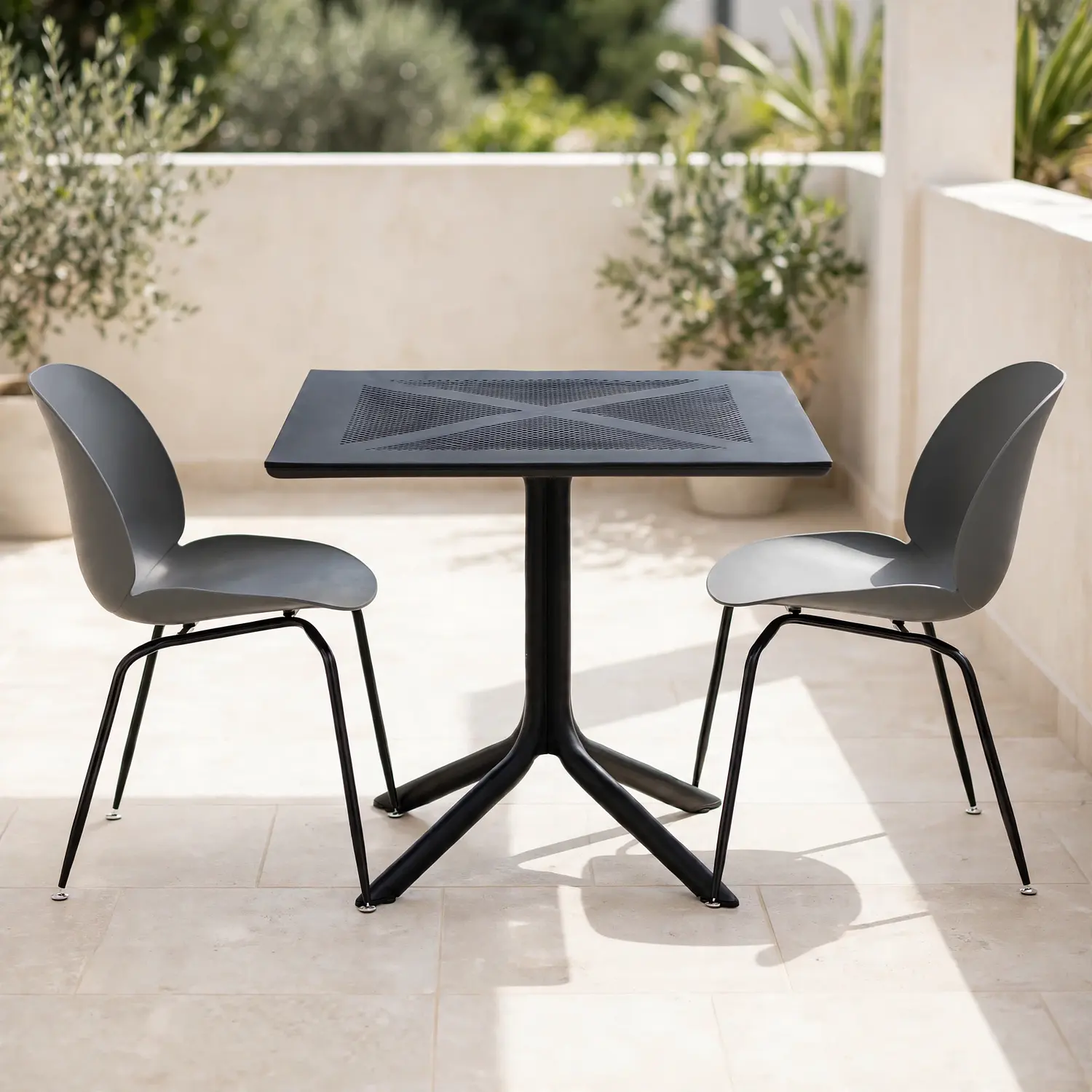 Set Mesa de Terraza Emy con 2 Sillas Nórdica 14