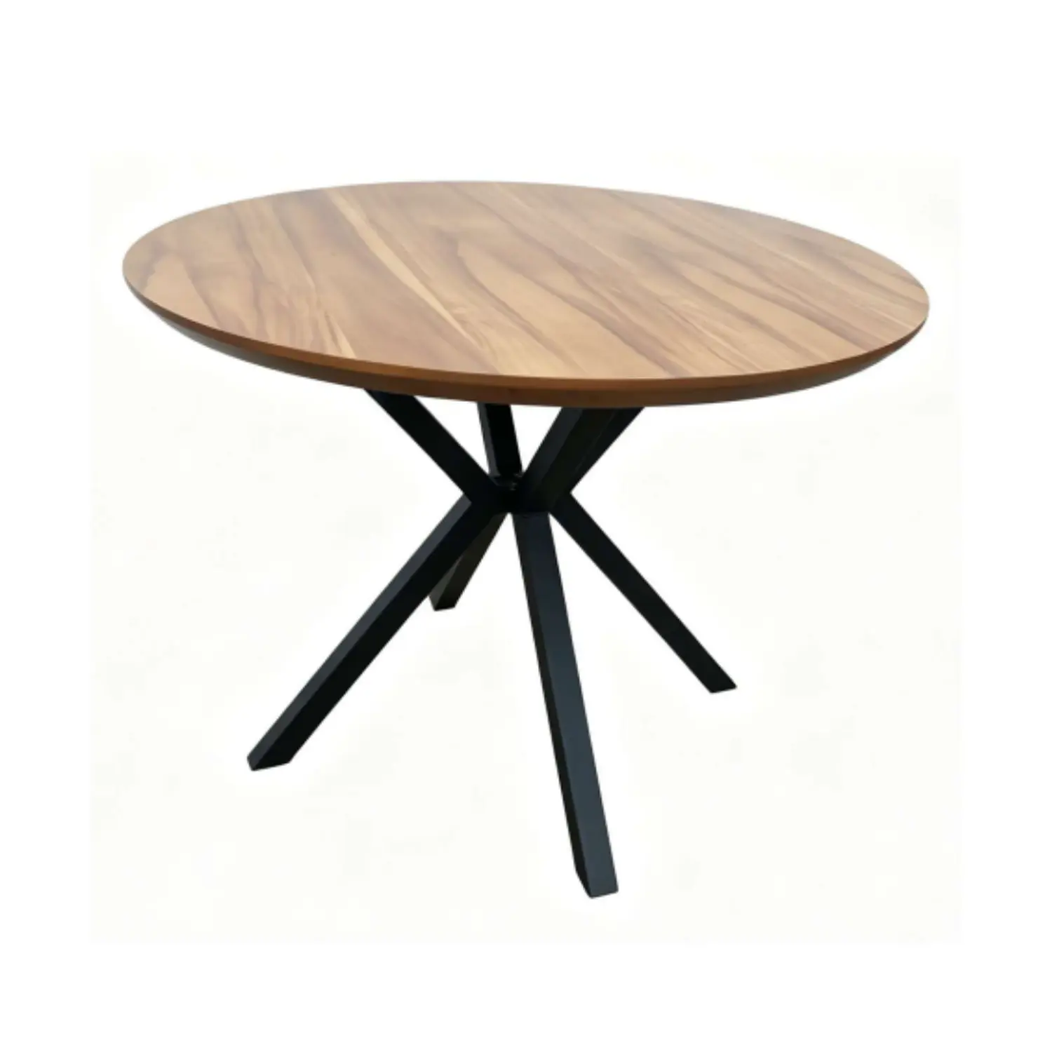 Set Mesa Rústica de Madera con 2 Sillas Beetle Patas Negras 20