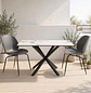 Set Comedor Madrid con 2 Sillas Beetle Patas Negra - Miniatura 8