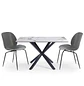 Set Comedor Madrid con 2 Sillas Beetle Patas Negra - Miniatura 9