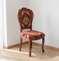 Silla Comedor Florencia Madera Clásica Tapizada Elegante - Miniatura 1
