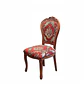 Silla Comedor Florencia Madera Clásica Tapizada Elegante - Miniatura 4
