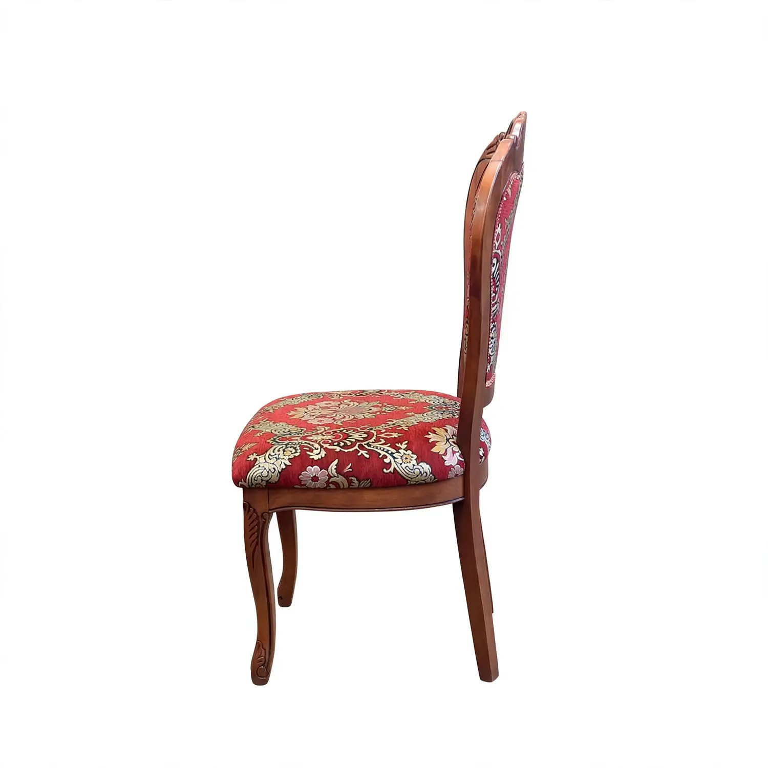Silla Comedor Florencia Madera Clásica Tapizada Elegante 5