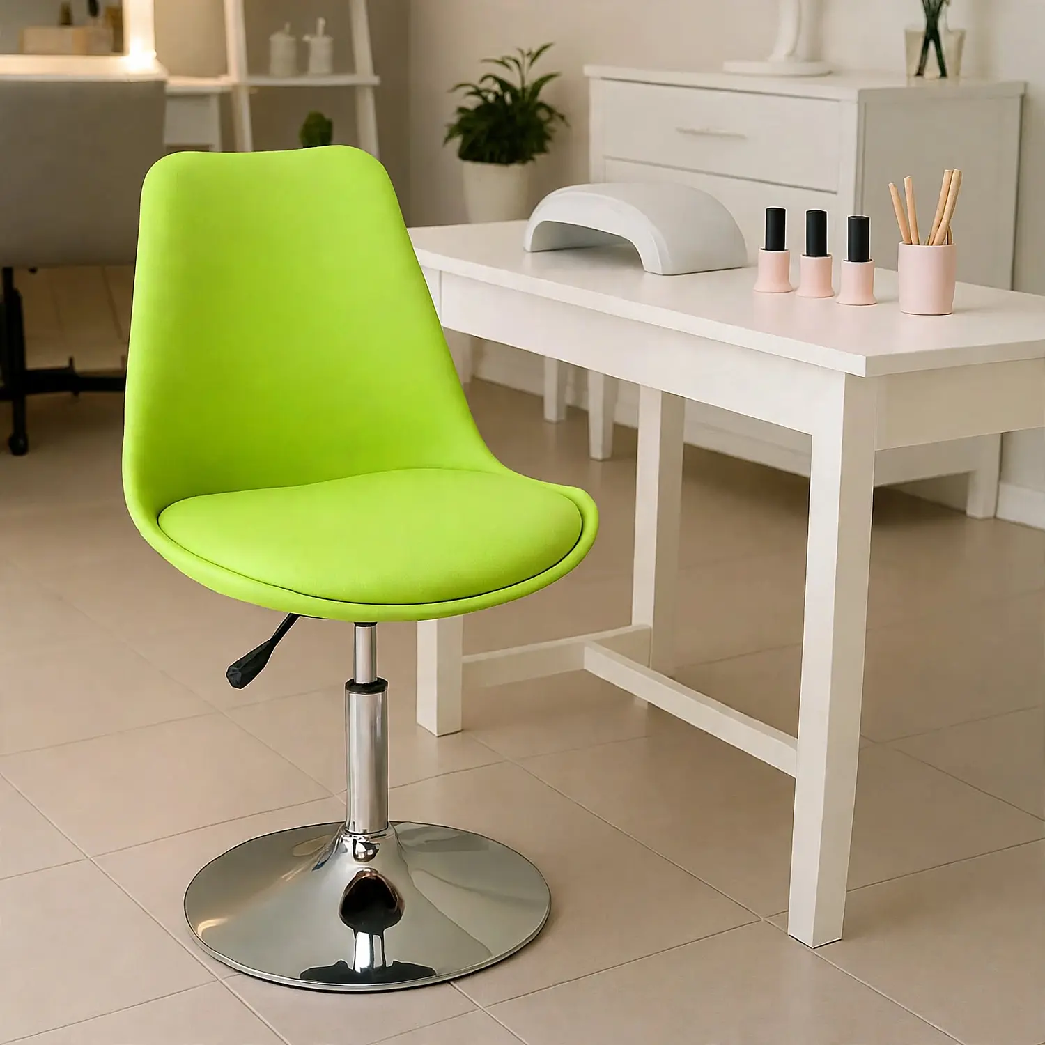 Silla Tulip de Manicure para Salón de Belleza y Estudio de Uñas 4
