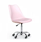 Silla Tulip con Ruedas Giratoria para Oficina, Salón de belleza y Manicura  - Miniatura 7