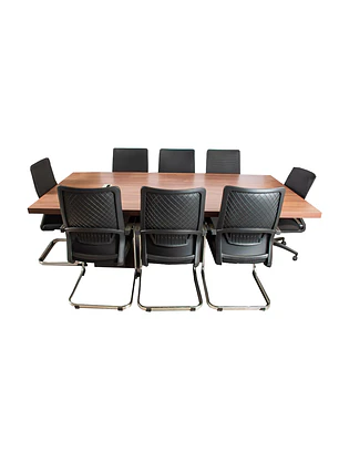 Mesa de Reuniones Sao Paulo Rectangular Moderna (NO INCLUYE SILLAS)