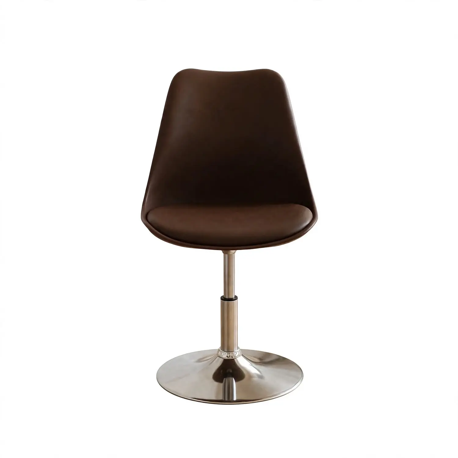 Silla de Manicure Profesional Tulip Cafe con Base Cromada para Salón de Belleza 3