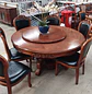 Comedor Redondo 6 Sillas de Madera Clásico Elegante - Miniatura 25