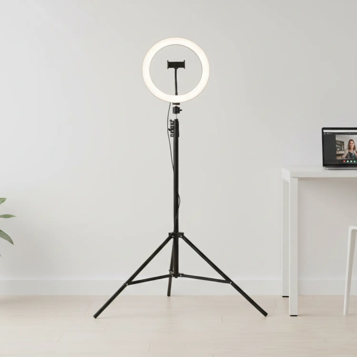 Aro de Luz Led 35W AL0002 Profesional con Trípode y Soporte Celular 1