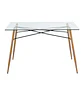 Mesa Rectangular de Vidrio Eiffel 120x80 cm - Miniatura 5