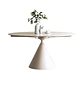 Mesa de Comedor Expandible Blanca Moderna - Miniatura 4