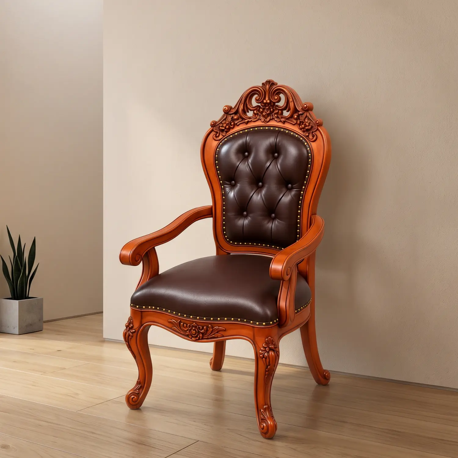 Sitial Mónaco para Comedor en Madera Americana 1