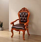 Sitial Mónaco para Comedor en Madera Americana - Miniatura 1