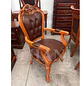 Set de 2 Sitiales Irlanda Para Comedor Madera Americana - Miniatura 5