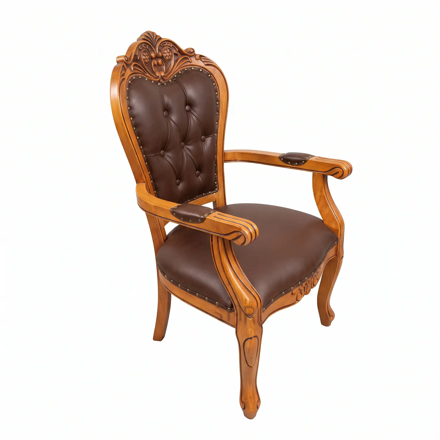 Set de 2 Sitiales Irlanda Para Comedor Madera Americana 3