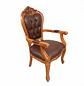 Set de 2 Sitiales Irlanda Para Comedor Madera Americana - Miniatura 3