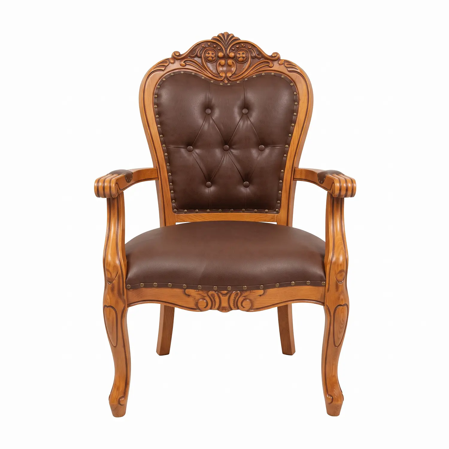 Set de 2 Sitiales Irlanda Para Comedor Madera Americana 4