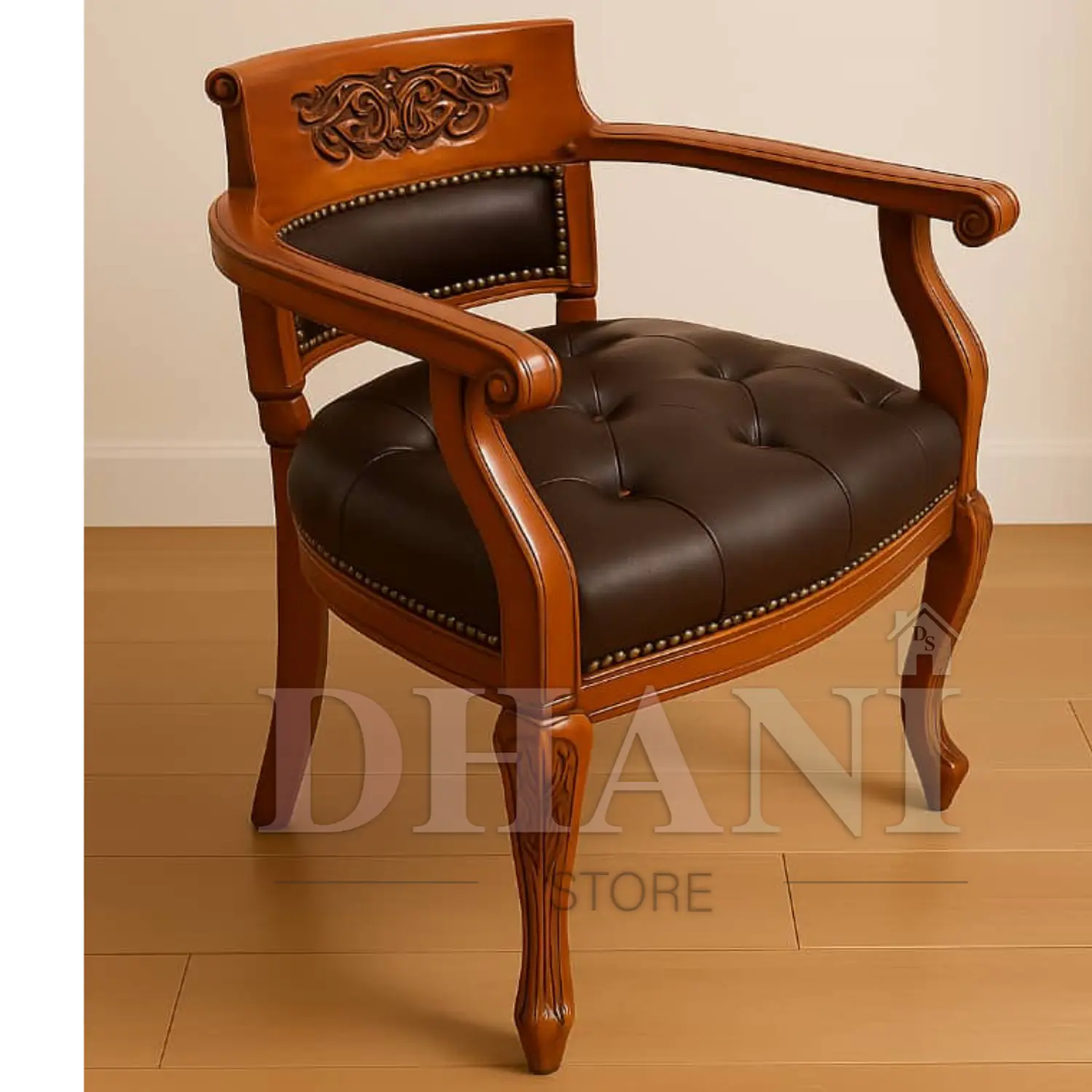 Set de 2 Sitiales Narnia Para Comedor de Madera Americana 5