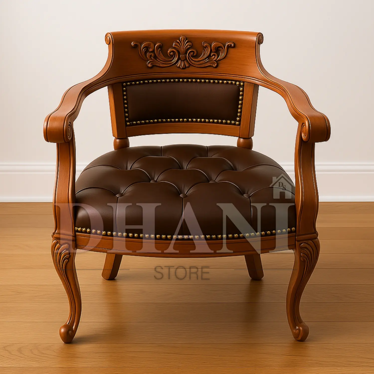 Set de 2 Sitiales Narnia Para Comedor de Madera Americana 6
