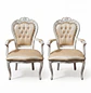 Set de 2 Sitiales Australia Para Comedor Madera Americana - Miniatura 3
