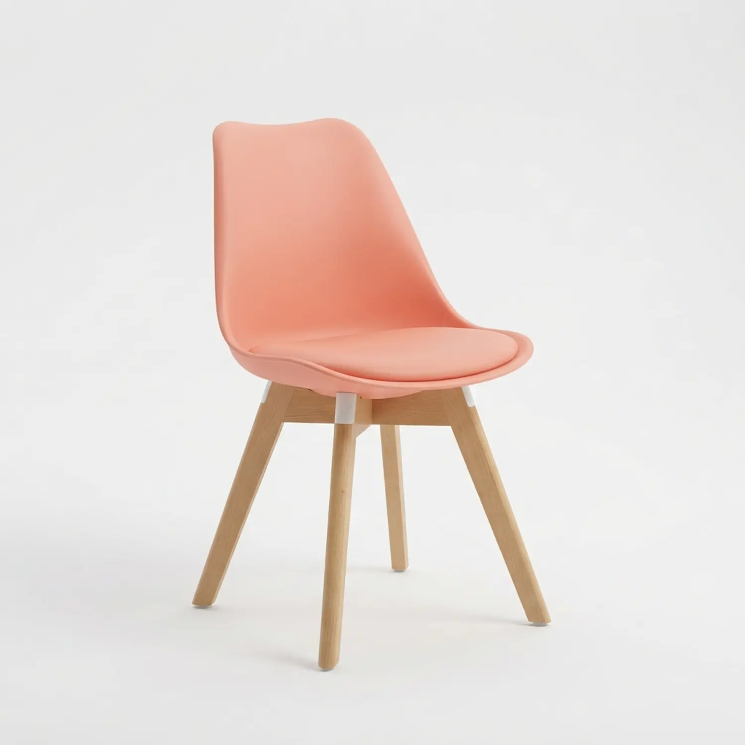 Juego de Comedor Mesa Eames Blanca y 4 Sillas Tulip 10