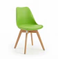 Juego de Comedor Mesa Eames Negra y 4 Sillas Tulip - Miniatura 8