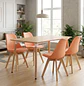 Juego de Comedor Eames MDF con 4 Sillas Tulip - Miniatura 9