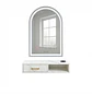 Tocador Espejo LED Irún Aurora Arch con Cajón - Miniatura 5