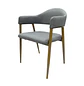 Sitial Siena Lino Gris de Comedor Moderno - Miniatura 2