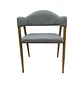 Sitial Siena Lino Gris de Comedor Moderno - Miniatura 4