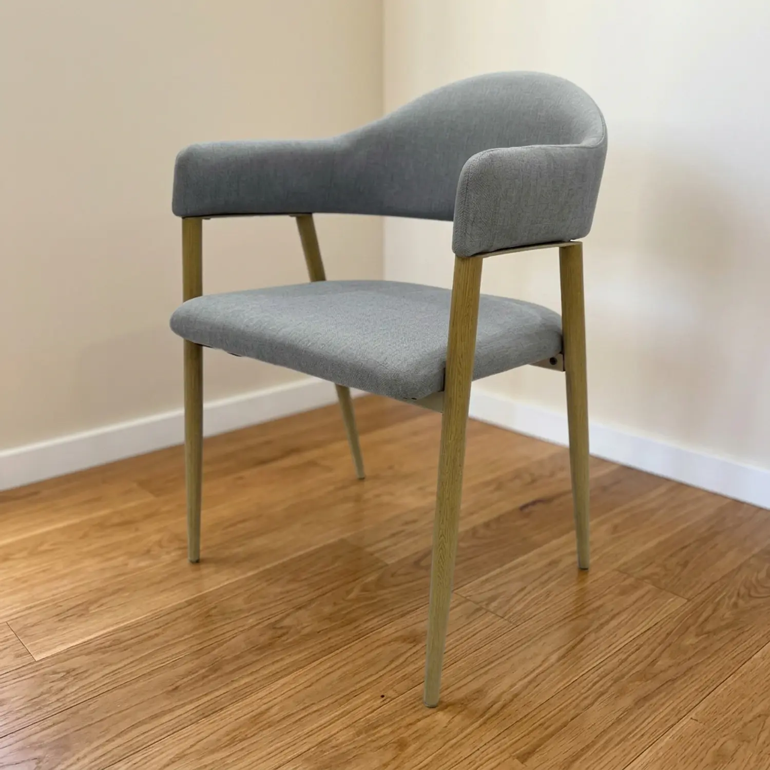 Sitial Siena Lino Gris de Comedor Moderno 1