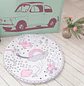 Alfombra Infantil Redonda Diseño Dibujo Animados para Bebe - Miniatura 4