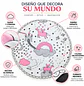 Alfombra Infantil Redonda Diseño Dibujo Animados para Bebe - Miniatura 2