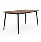 Mesa Rectangular con Acabado Roble Más 4 Sillas de Oficina - Miniatura 6
