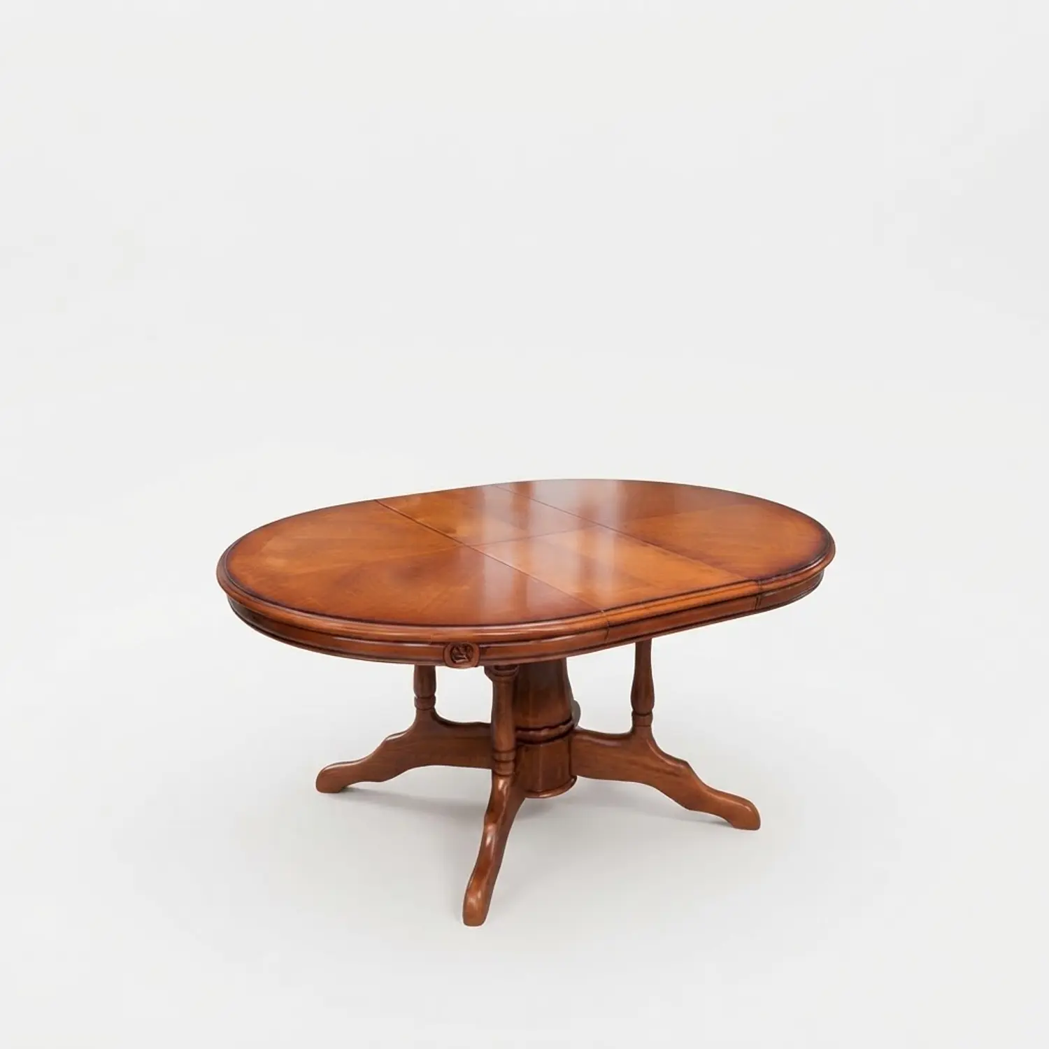 Mesa de Comedor Extensible Roble Americano | Redonda y Ovalada 120cm y 160cm 2
